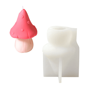 Molde Vela Hongo del Bosque