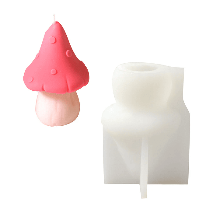 Molde Vela Hongo del Bosque 1