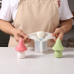 Molde Vela Hongo del Bosque