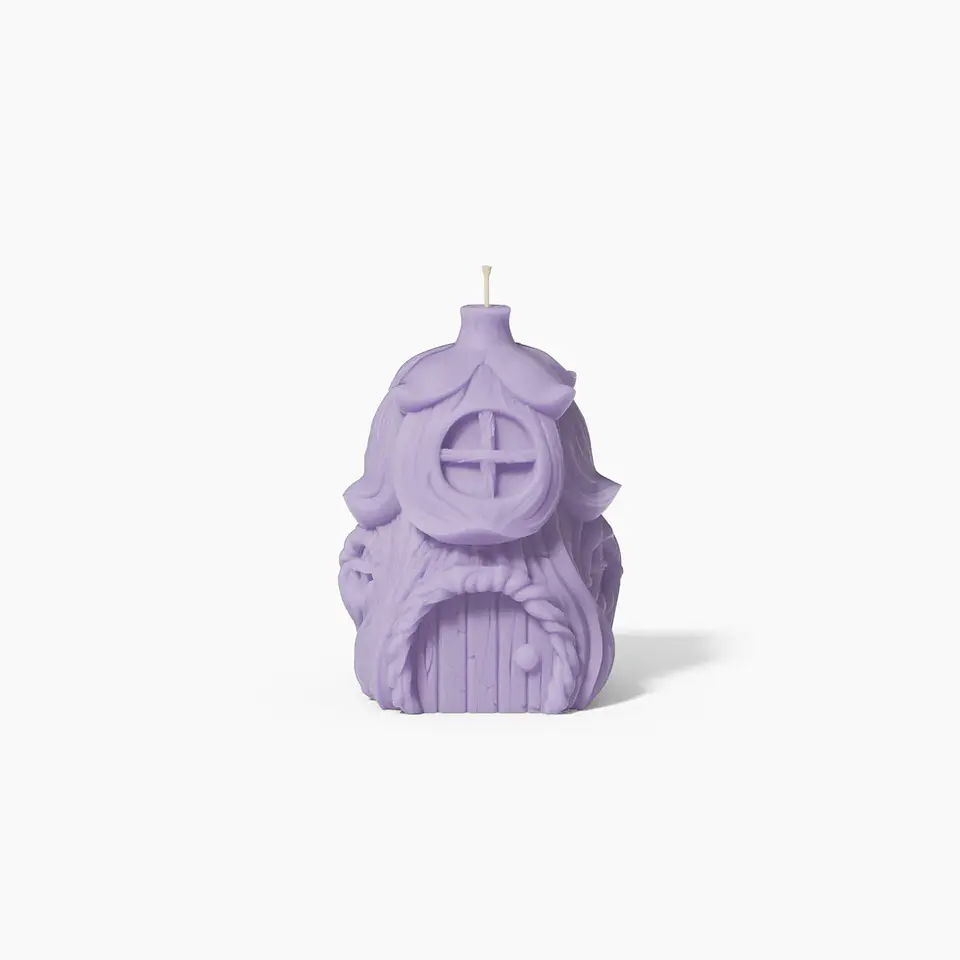 Molde Vela Casita de las Hadas 2