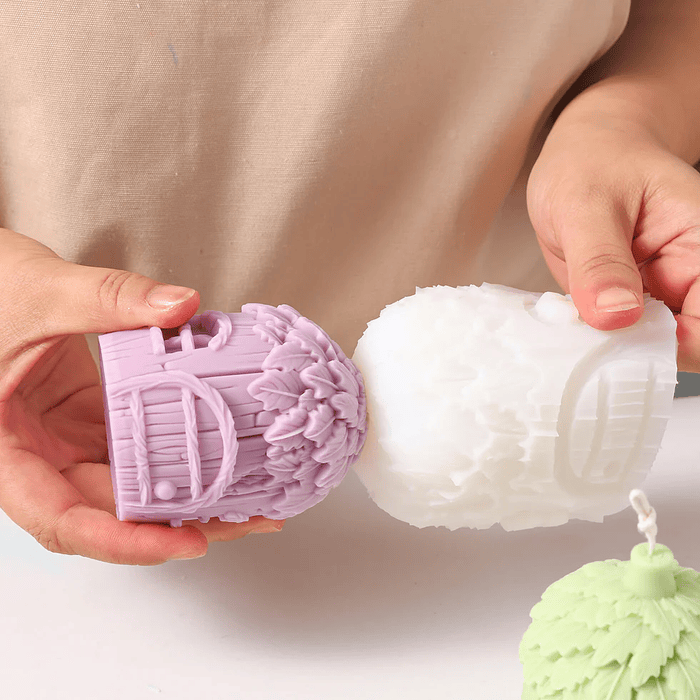 Molde Vela Casita de las Hadas 6