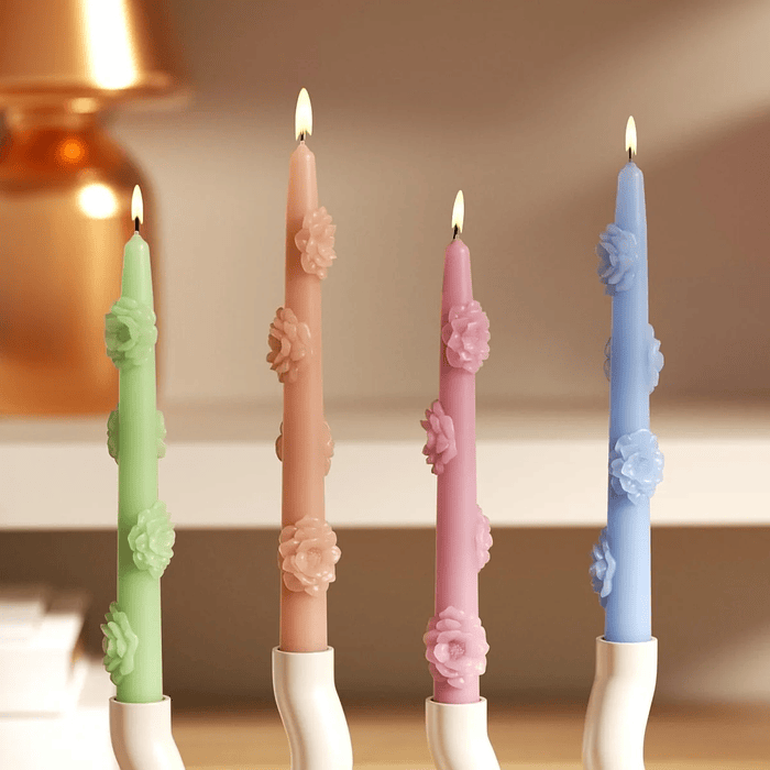 Molde Vela Cónica Camelia 5