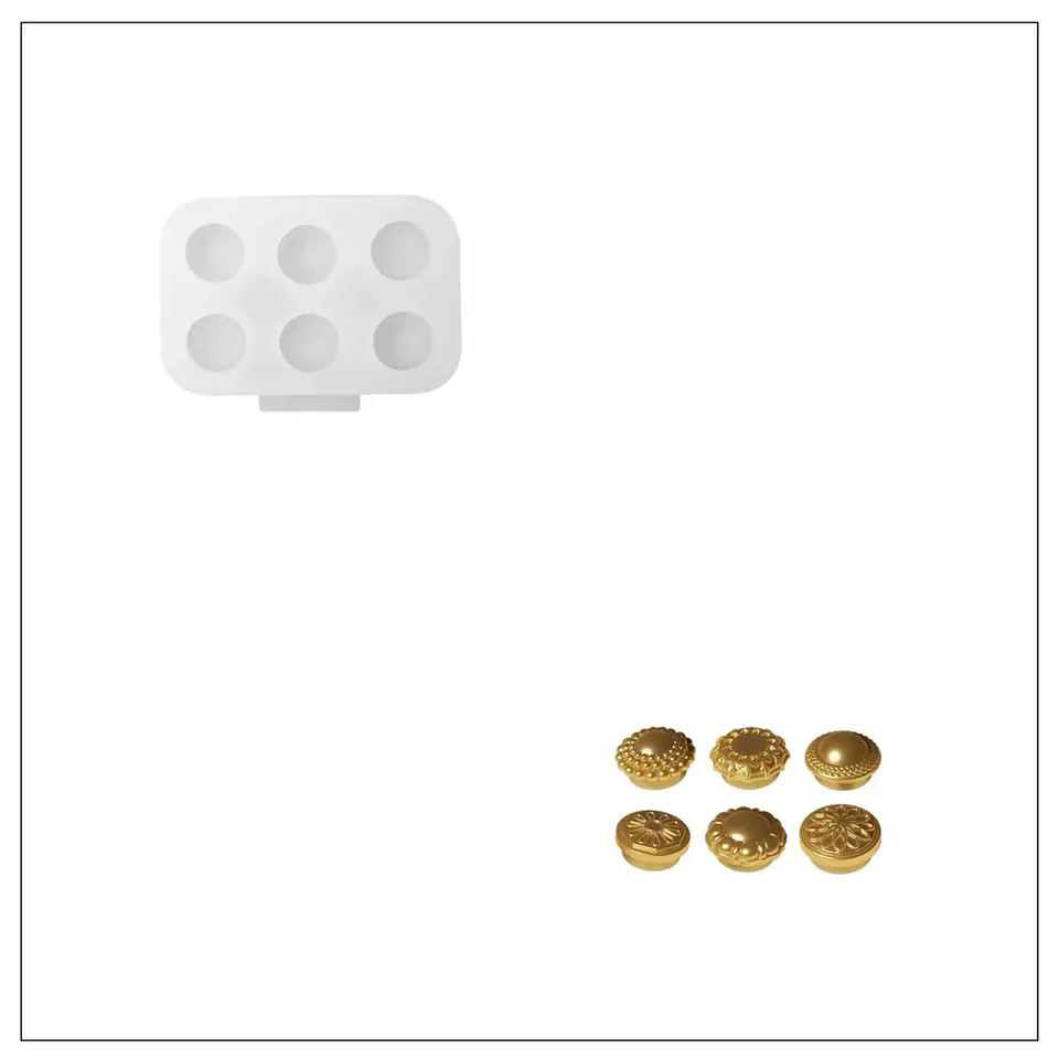 Molde Tapa Decorativa Esfera 1