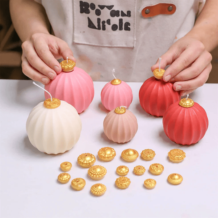 Molde Tapa Decorativa Esfera 4