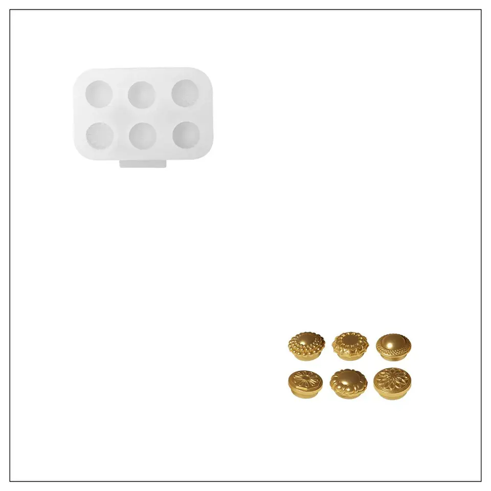 Molde Tapa Decorativa Esfera 5