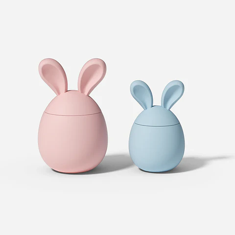 Molde Recipiente Huevo de Pascua con Orejas 