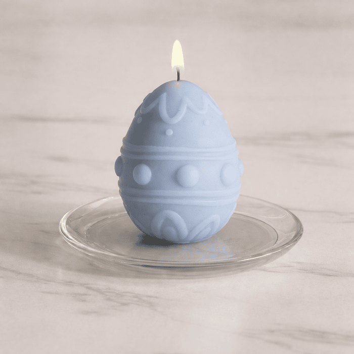 Molde Vela Huevo de Pascua  5