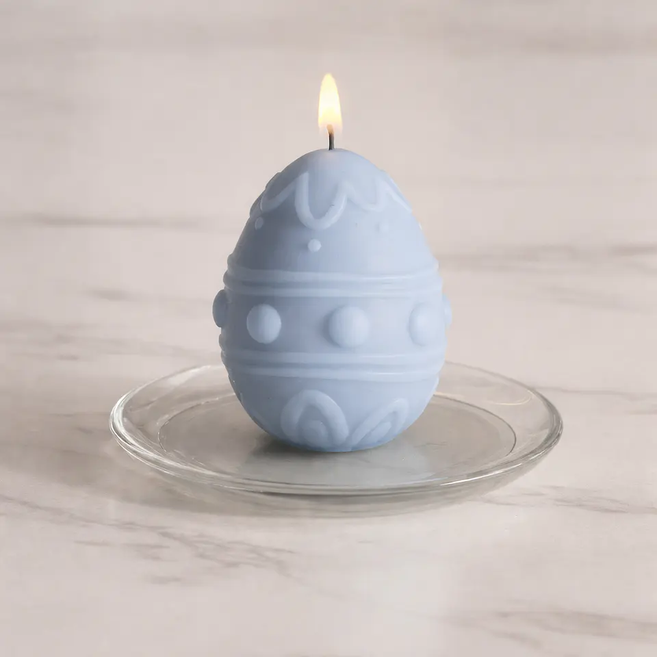 Molde Vela Huevo de Pascua  5
