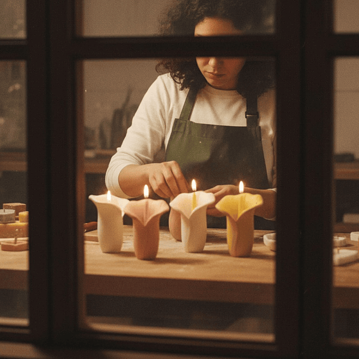 Molde Recipiente Luz de Cala 5