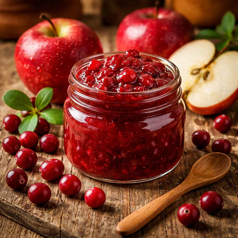 Mermelada de Arándano y Manzana
