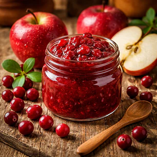 Mermelada de Arándano y Manzana
