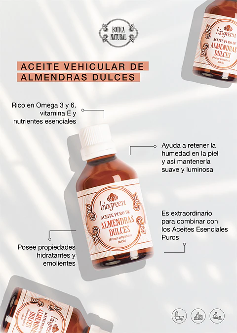 Aceite Aromaterapia - Almendras Dulces 55ml