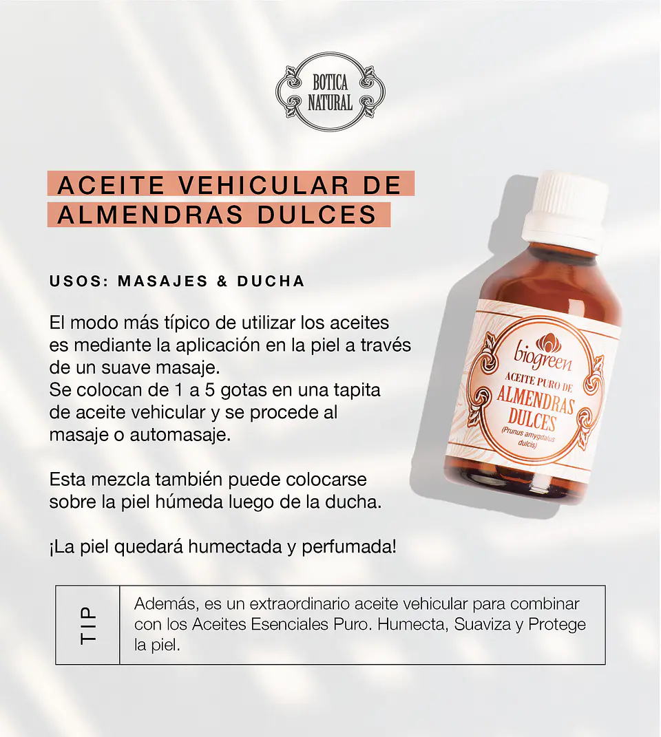 Aceite Aromaterapia - Almendras Dulces 55ml 2