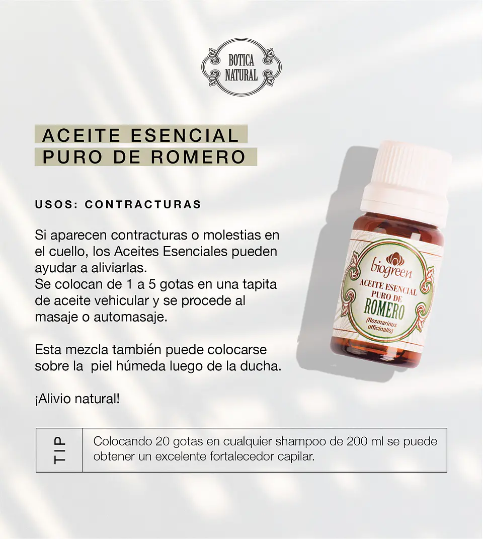 Aceite Aromaterapia - Romero 10ml 2
