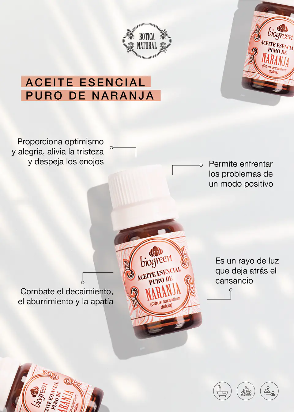 Aceite Aromaterapia - Naranja 10ml 1