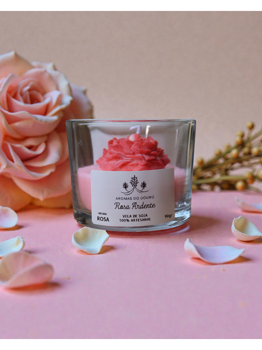 Vela Rosa Ardente 1