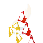 Sello Padlock TXPL104 ROJO 3