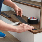 Cinta antideslizante profesional negra 50mmx15m tesa 3