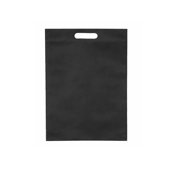 Bolsa plana 35x44cm Negro - Caja de 500 unidades