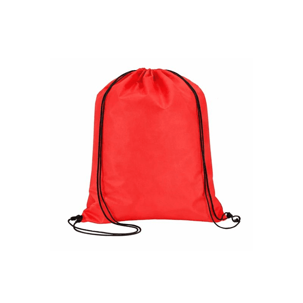 Morral 35x44cm Rojo - Caja de 200 unidades