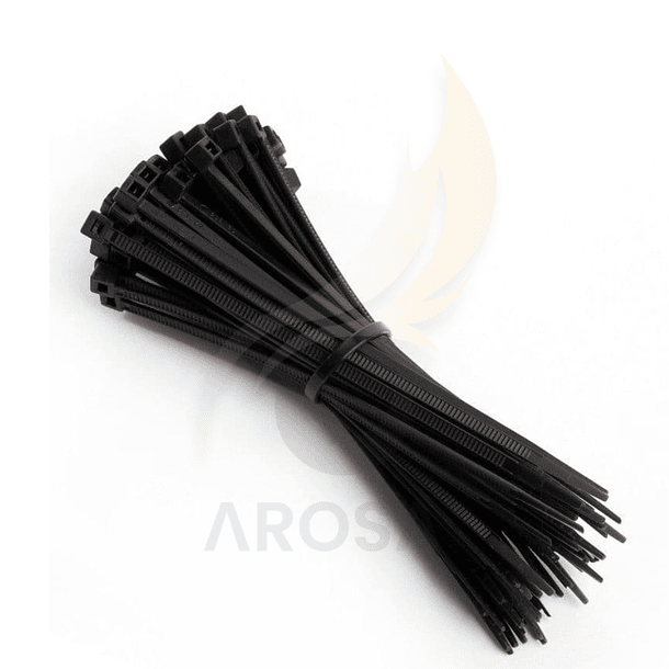 Amarra Plástica 550x4.8mm Negra BL100 unid 2