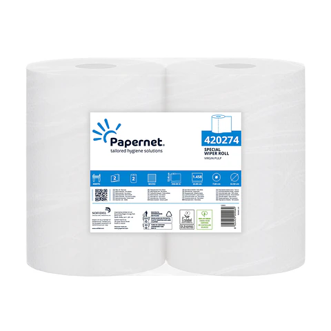 Rolo Papel Industrial 350 Metros PAPERNET