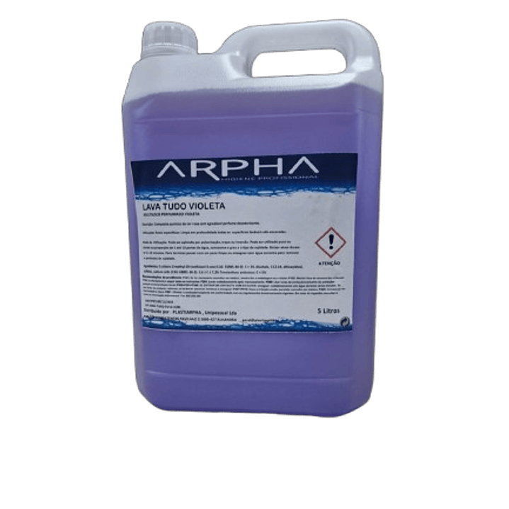 Lava Tudo Violeta 5lt ARPHA 1