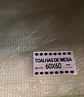 Toalha de mesa 60x60 brilhante 60gr - Thumbnail 2