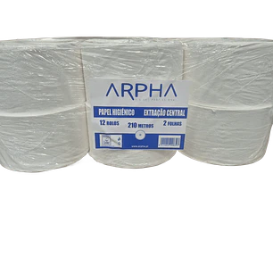 Papel Higiénico Extração Central 210 Metros ARPHA