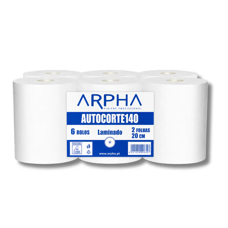 Rolo Papel Auto Corte ARPHA 1