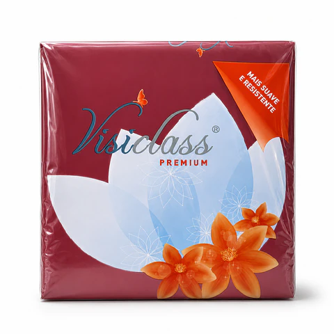 Guardanapos Vermelho 40x40 VISICLASS