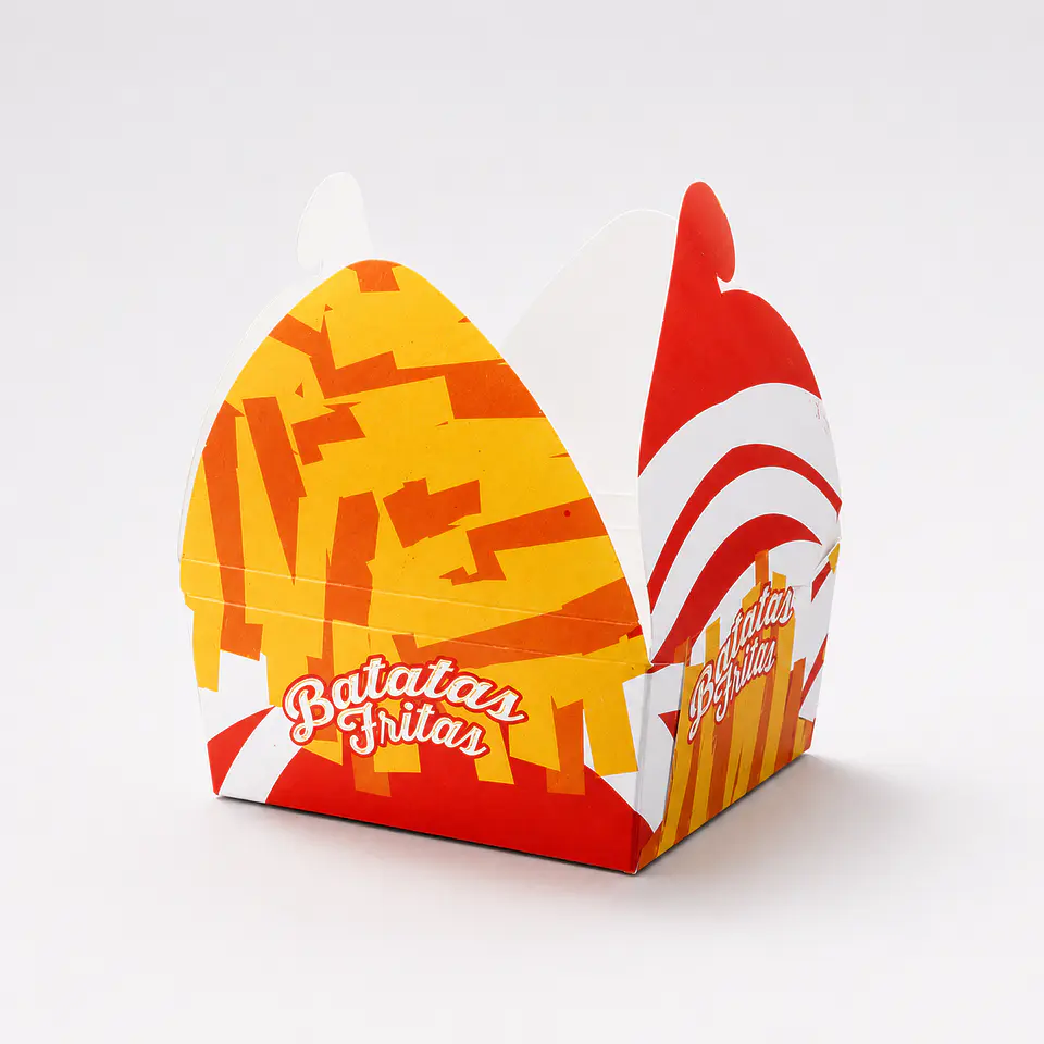 Caixa Batatas Fritas MALMEQUER 12x12 100 Unidades 1