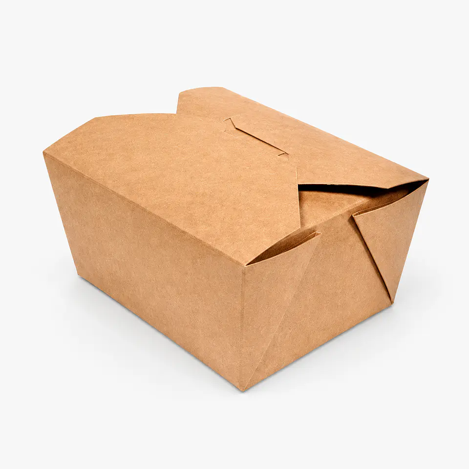 Caixa Americana Kraft 780 Ml 100 Unidades 1