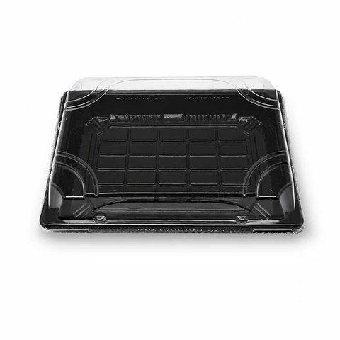 Caixas para Sushi PS 165x115x23 mm 500 unid