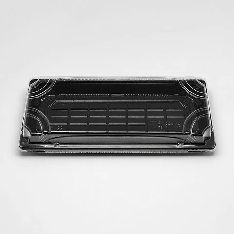 Caixas para Sushi PS 163x93x22 mm 600 unid