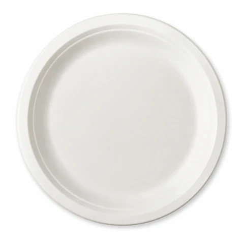 Prato Cartão Fibra 22Cm 500 unidades