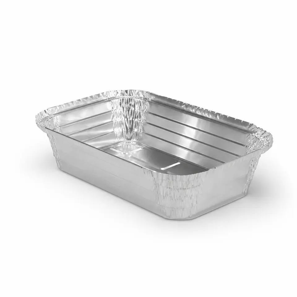 Forma Aluminio Rect. 650 ml 100 Unid 1