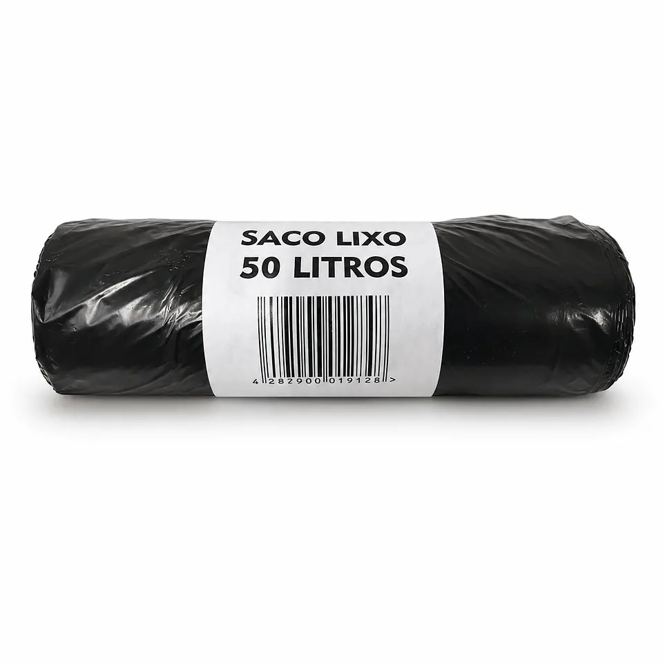 Saco do Lixo 50 Litros - Rolo 10 Unidades 1