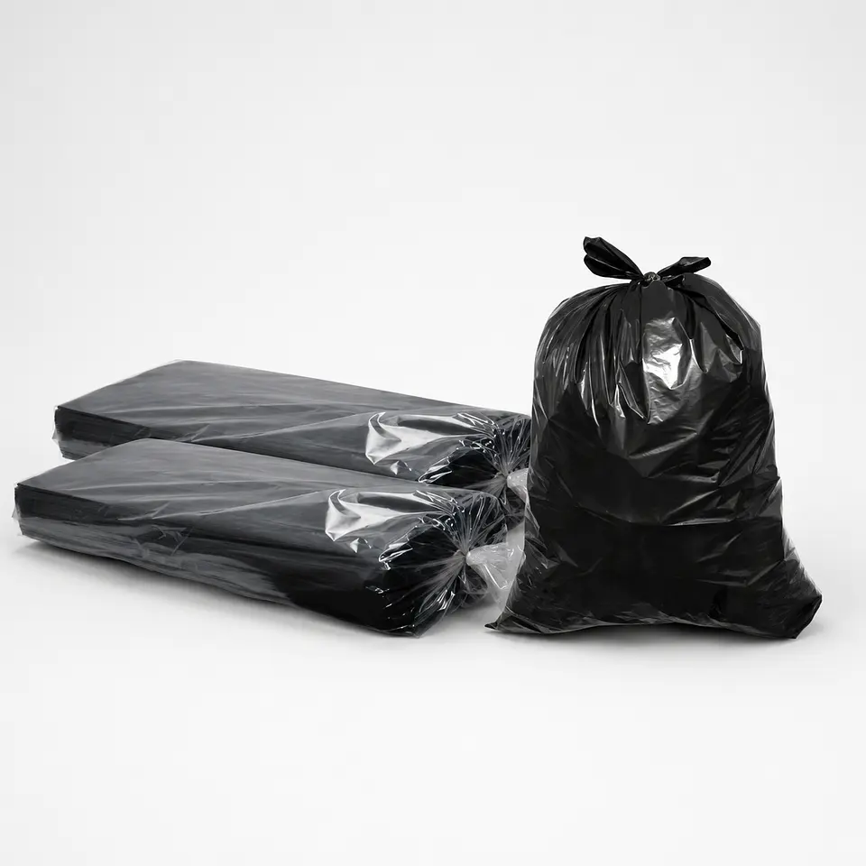 Saco do Lixo PEBD Preto 130x150 -  10 KG 1