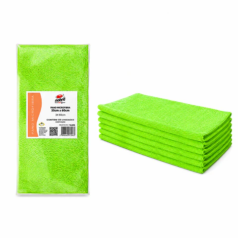 Pano microfibra verde