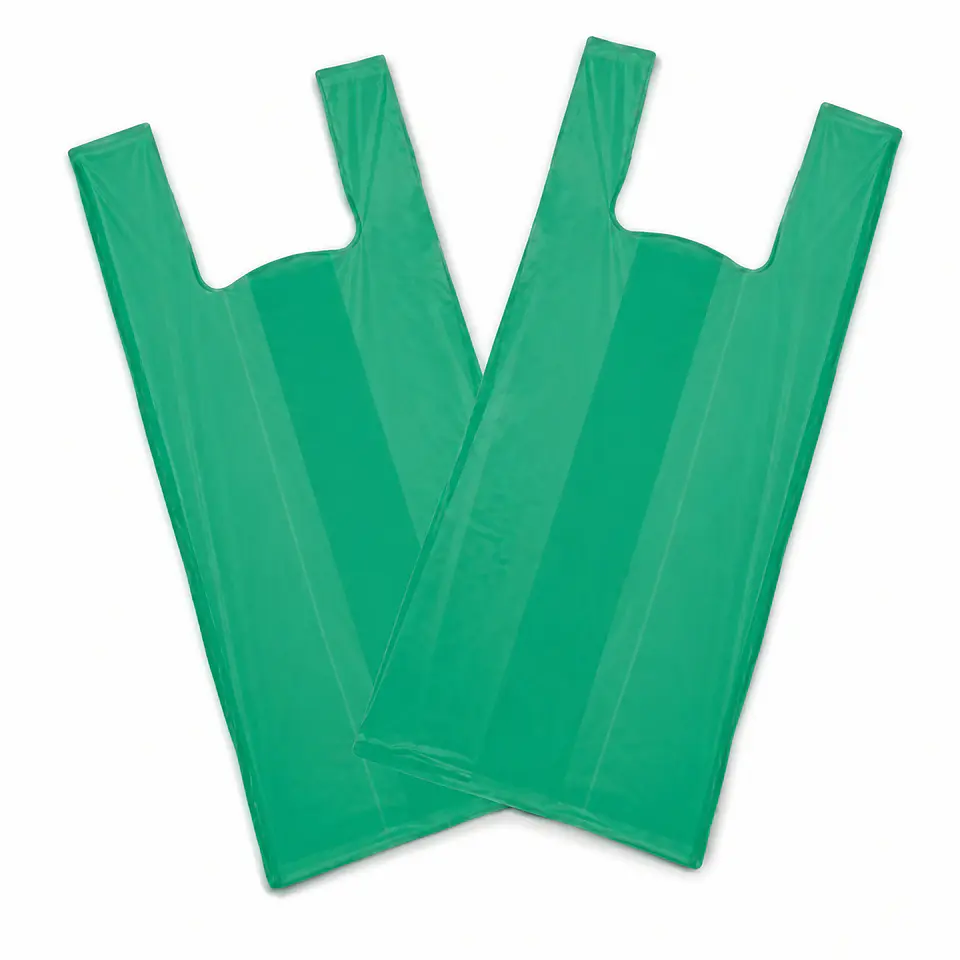 Sacos Plástico Alça Cor 30x40x0.55 -Emb 5kg 1