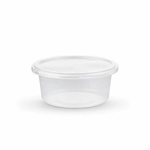 Tacinhas de Sobremesa 180ml C/ Tampa (100 Un)