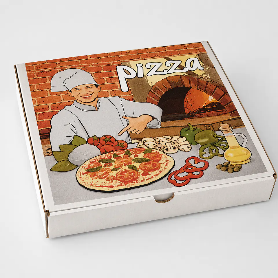 Caixa Pizza Microcanelado 24x24 100 Unid 1