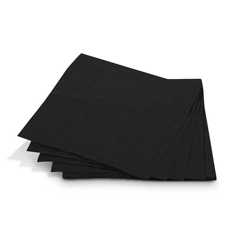 Guardanapos Preto 40x40 