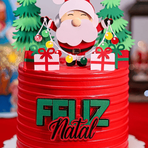 Arquivo Topo de Bolo Natal