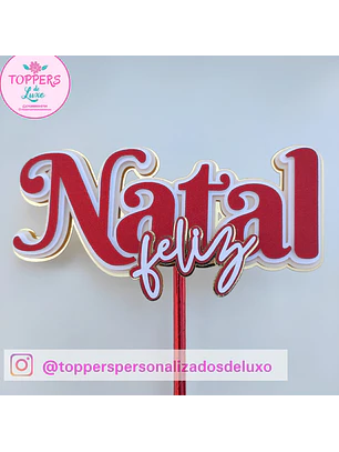Arquivo topo de bolo NATAL 3