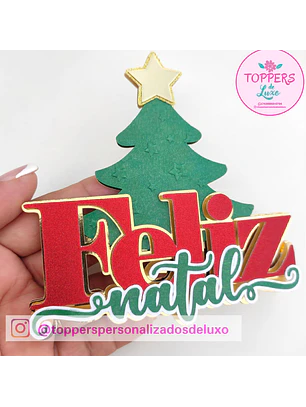 Arquivo topo de bolo NATAL 11