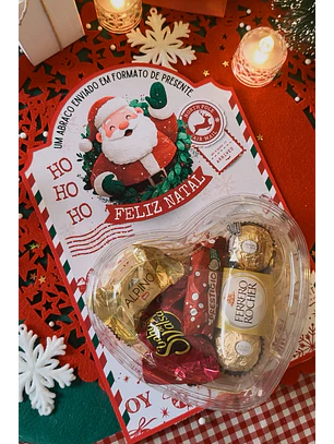 Arquivo Card Gigante para Coração 27x18,5 - NATAL