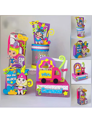 Arquivo de Corte Carnaval Infantil 