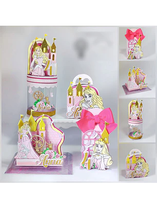  Arquivo de Corte Princesa Aurora Luxo